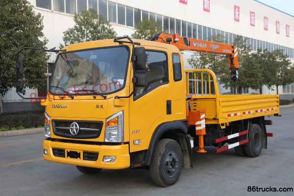 Dayun Dayun Zhengtu light-duty truck truck-mounted crane