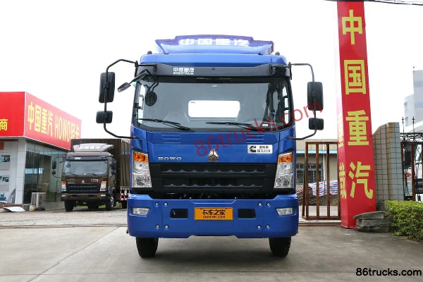 Sinotruk HOWO Tongsai 154 ch 4X2(6 roues) 5,2 m châssis de camion porteur fourgon à cabine demi-avancée Extérieur (2) | 86Trucks
