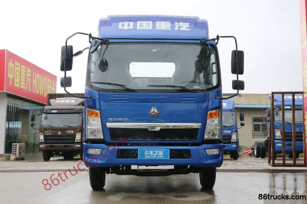 Sinotruk HOWO Hanjun 143 ch 4X2(6 roues) châssis de camion léger fourgon 4,15 m cabine simple Extérieur (2) | 86Trucks