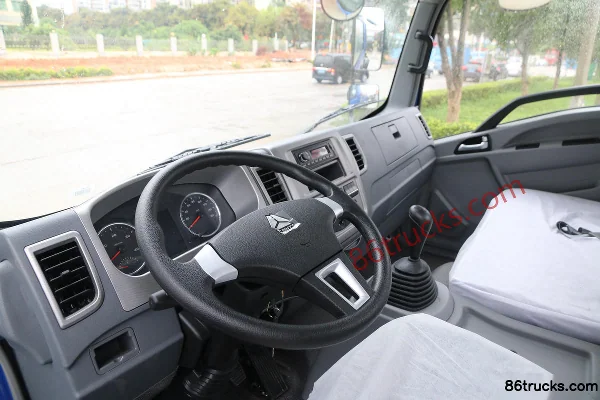 Sinotruk HOWO Hanjun 143 ch 4X2(6 roues) châssis de camion léger fourgon 4,15 m cabine simple (3) | 86Trucks