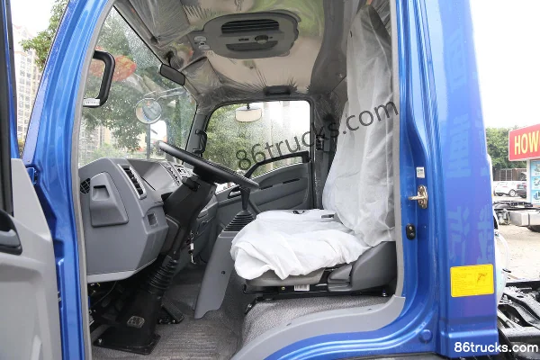 Sinotruk HOWO Hanjun 143 ch 4X2(6 roues) châssis de camion léger fourgon 4,15 m cabine simple (2) | 86Trucks