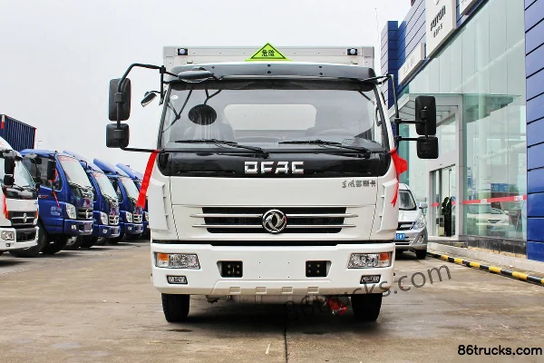 Dongfeng Duolika D6 115 hp 4X2(6 wheels) flammable gas cylinder transport truck Exterior (2) | 86Trucks