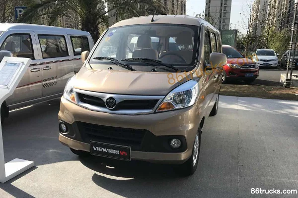 Foton Business Vehicle Fengjing V5 2015 Base 86hp 1.2L Van Exterior