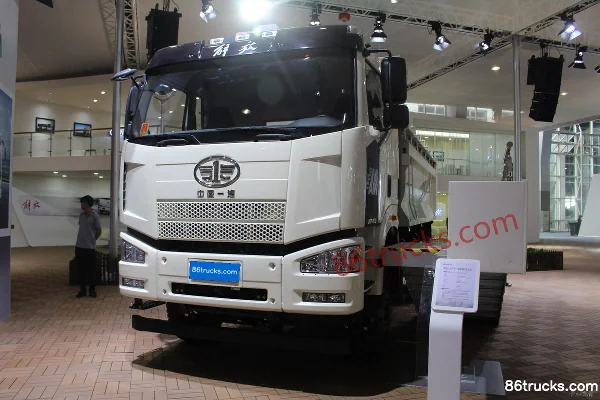 FAW Jiefang J6P camion lourd 350 ch 6X4(10 roues) camion benne Extérieur (3) | 86Trucks