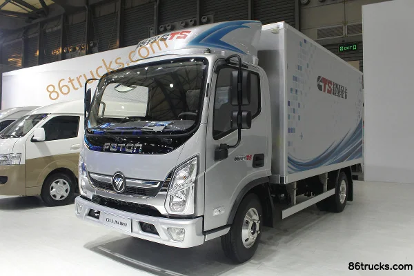 Foton Ollin CTS 129hp 4X2(6 wheels) 4.14m Single-Row Van Light Truck Exterior (3) | 86Trucks