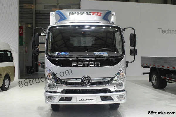 Foton Ollin CTS 129hp 4X2(6 wheels) 4.14m Single-Row Van Light Truck Exterior (2) | 86Trucks