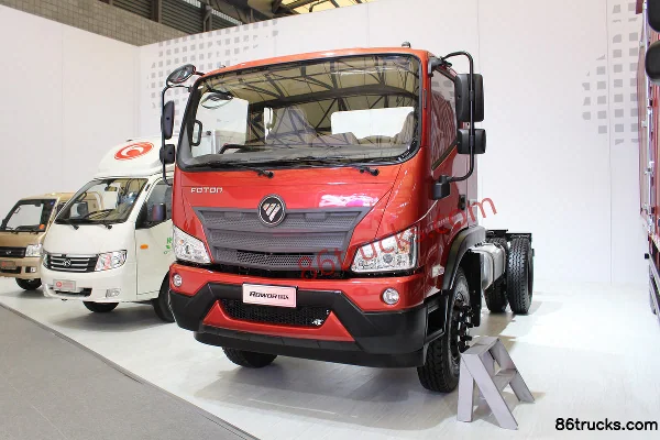 Foton Ruivo E3 154hp 4X2(6 wheels) 3700mm wheelbase dump truck chassis Exterior (3) | 86Trucks