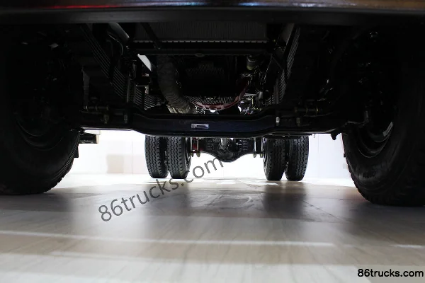 Foton Ruivo E3 154hp 4X2(6 wheels) 3700mm wheelbase dump truck chassis (1) | 86Trucks