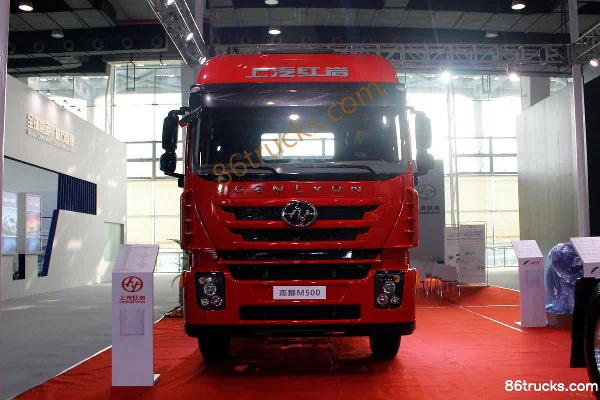 SAIC Hongyan Genlyon C100 heavy truck 390 hp 4X2(6 wheels) tractor truck (flat top) Exterior (2) | 86Trucks