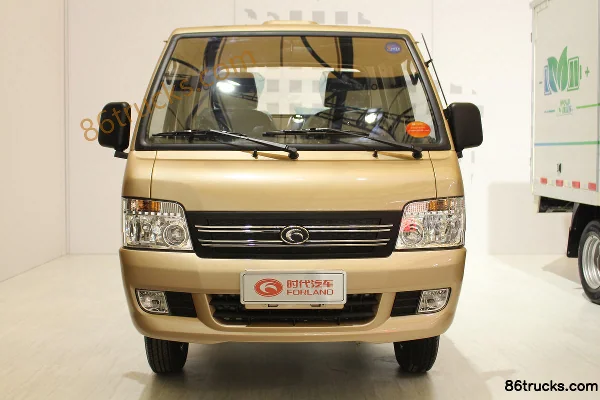 Foton Times Yuling VQ1 1.1L 61hp 4X2(6 wheels) Gasoline Single Row Flatbed Micro Truck (Semi-load-bearing) Exterior (2) | 86Trucks