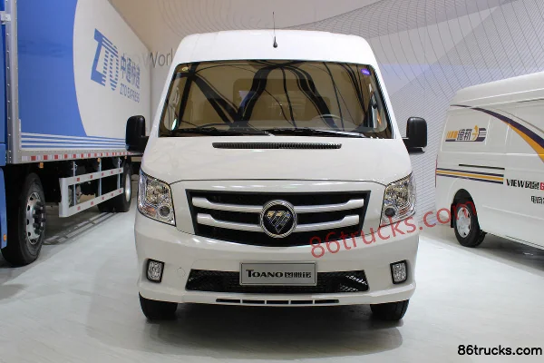 Foton Business Vehicle Tuyano E Commercial Version 2016 129 hp 2.8T short wheelbase high roof closed van Exterior (2) | 86Trucks