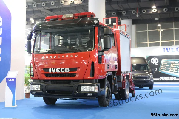 IVECO Eurocargo (Imported) ML100E22 217 hp 4X2(6 wheels) small water tank fire truck chassis Exterior (2) | 86Trucks