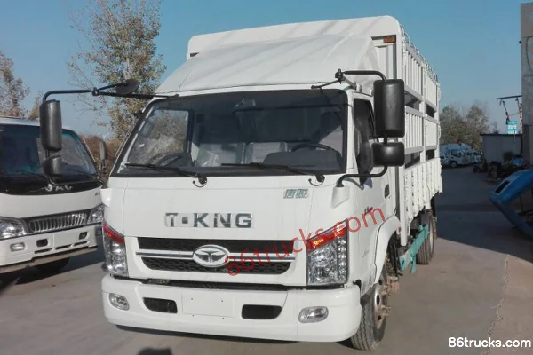 Tangjun Ouling Junqi édition phare 124 ch 4X2(6 roues) 4,15 m cabine simple avec ridelles léger Extérieur (2) | 86Trucks