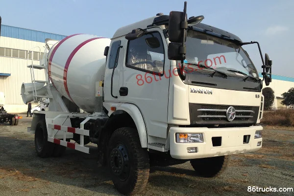 Dayun Yunlong 160 hp 4X2(6 wheels) 3.57 m³ Concrete Mixer Truck Exterior (3) | 86Trucks