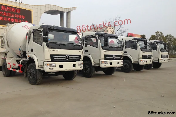 Dayun Yunlong 160 hp 4X2(6 wheels) 3.57 m³ Concrete Mixer Truck Exterior (2) | 86Trucks