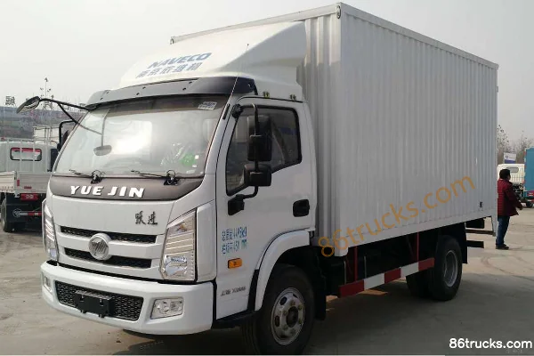 Yuejin Shangjun X500 125hp 4X2(6 wheels) 4.18m single-row van light truck Exterior (3) | 86Trucks