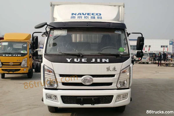 Yuejin Shangjun X500 125hp 4X2(6 wheels) 4.18m single-row van light truck Exterior (2) | 86Trucks