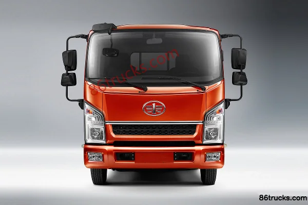 FAW Hongta FAW Jiefang Xinjinling 120 hp 4X2(6 wheels) 4.2m Single Row Flatbed Light Truck Official Photos (2) | 86Trucks