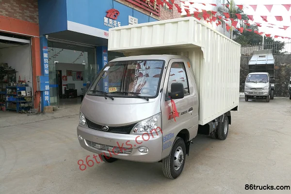 Beiqi Heibao 5036 Series 1.5L 112hp 4X2(6 wheels) Gasoline 3.2m Single Row Van Mini Truck Exterior (2) | 86Trucks