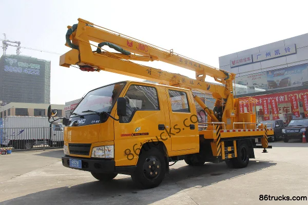 JMC New Kaiyun 110 hp 4X2(6 wheels) 14m Aerial Work Truck Exterior (3) | 86Trucks