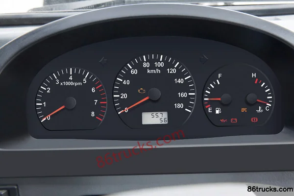 JAC Kangling X3 1.3L 87 hp 4X2(6 wheels) Gasoline 2.5m Double Row Flatbed Mini Truck Cab (2) | 86Trucks