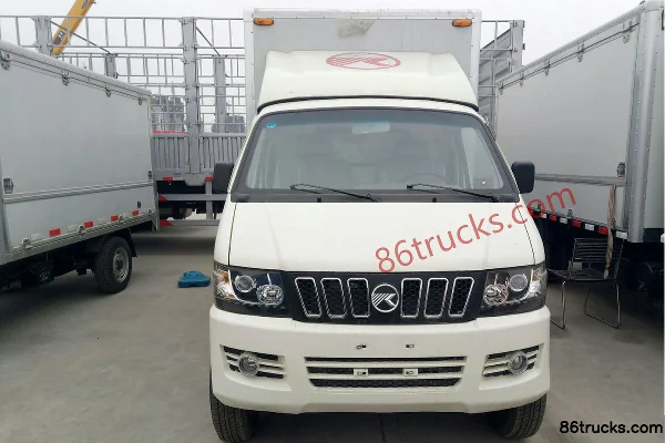 Kama W01 87 hp 4X2(6 wheels) Single Row Van Mini Truck Exterior (2) | 86Trucks