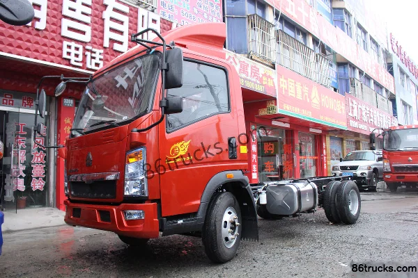Sinotruk HOWO Hanjiang Lightweight Edition 87 hp 4X2(6 wheels) 3.65m single-row van light truck (6-speed) Exterior (3) | 86Trucks