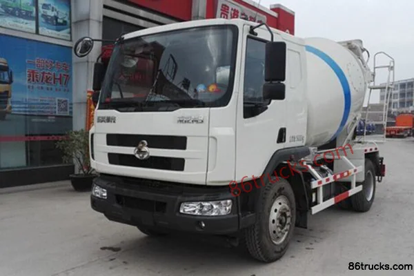 Dongfeng Liuqi Chenglong M3 130 ch 4X2(6 roues) camion malaxeur à béton 4 m³ (Yanlong) Extérieur (3) | 86Trucks