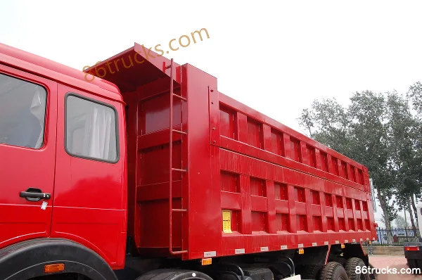 Beiben NG80B Heavy Truck 375hp 8X4(12 wheels) 8.2m Dump Truck Body (1) | 86Trucks