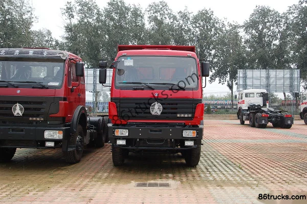 Beiben NG80B Heavy Truck 375hp 8X4(12 wheels) 8.2m Dump Truck Exterior