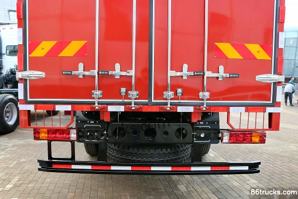 Sinotruk HOWO G5X Medium Truck 2018 210 hp 4X2(6 wheels) 6.75m Crew Cab Van Cargo Truck Body (1) | 86Trucks