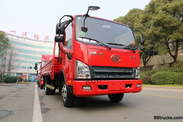 FAW Jiefang Hu VN 95 hp 4X2(6 wheels) 3.65m Single Row Flatbed Light Truck Exterior (2) | 86Trucks