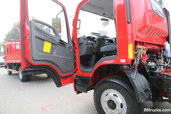 FAW Jiefang Hu VN 150 ch 4X2(6 roues) 4,21 m plateau à ridelles cabine simple camion léger (1) | 86Trucks