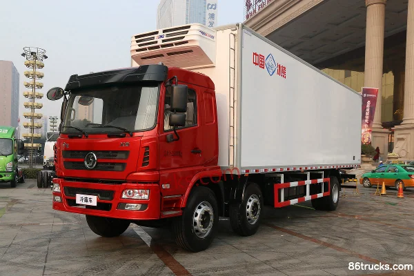 SHACMAN Commercial Vehicle Xuande X6 210 ch 6X2(8 roues) camion frigorifique 8,6 m Extérieur (3) | 86Trucks