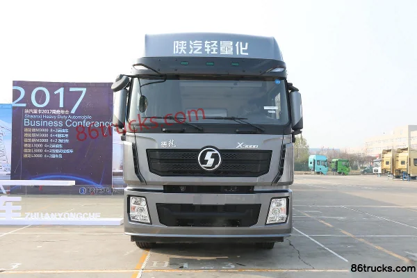 SHACMAN Delong X3000 Lightweight Edition 350hp 6X2(8 wheels) 9.5m Stake Cargo Truck (China VI) Exterior (2) | 86Trucks