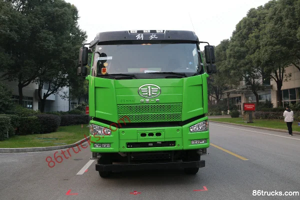FAW Jiefang New J6P Heavy Truck 390hp 8X4(12 wheels) 5.8m Dump Truck Exterior (2) | 86Trucks