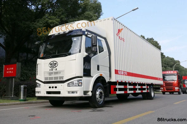 FAW Jiefang J6M Heavy Truck Zhihui Edition 280 hp 4X2(6 wheels) 9.4m Van Truck Exterior (3) | 86Trucks