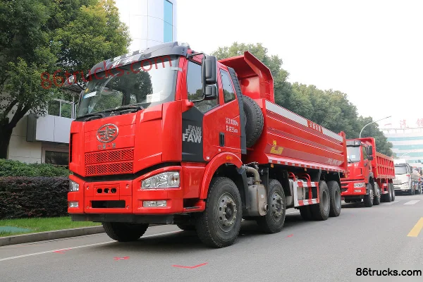 FAW Jiefang J6M Heavy Truck 2017 Edition 320hp 8X4(12 wheels) 6m dump truck Exterior (3) | 86Trucks