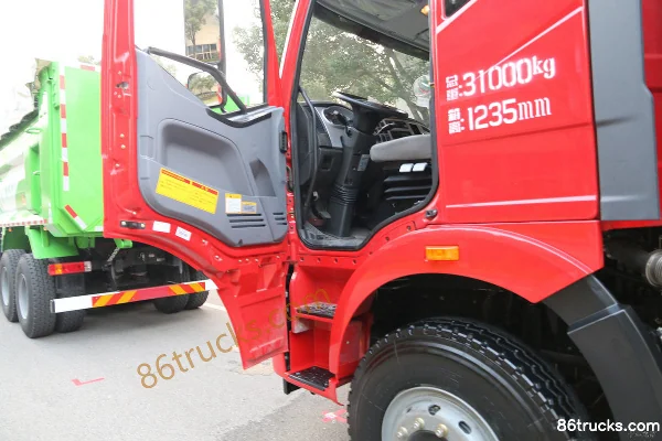 FAW Jiefang J6M Heavy Truck 2017 Edition 320hp 8X4(12 wheels) 6m dump truck Cab (2) | 86Trucks