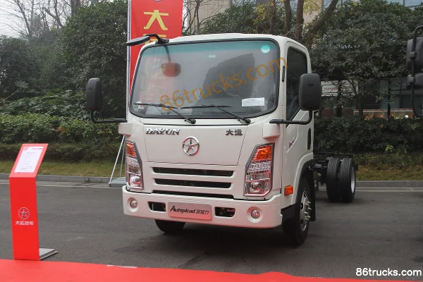 Dayun Aopuli 137 hp 4X2(6 wheels) 4.12m Single Row Flatbed Light Truck Exterior (2) | 86Trucks