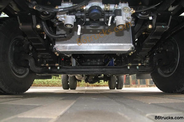 Dayun Aopuli 116 ch 4X2(6 roues) 3,85 m camion benne plateau Châssis (1) | 86Trucks