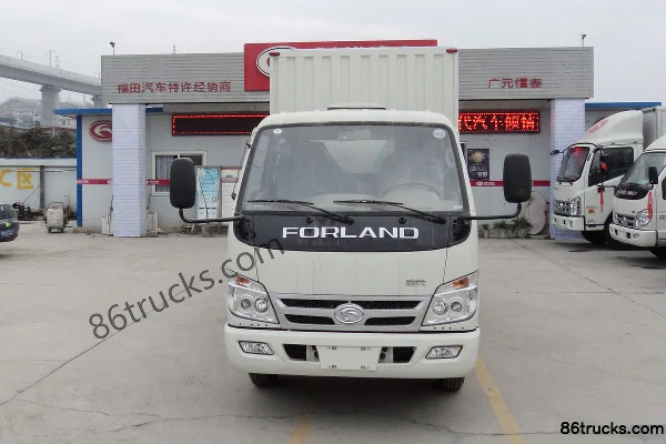 Foton Forland Small Card Star 3 115 hp 4X2(6 wheels) 2.71m double-row van micro truck Exterior (2) | 86Trucks