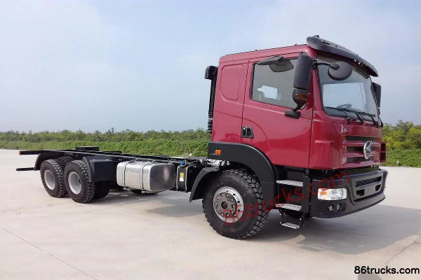 Changzheng Auto 350 ch 6x6(10 roues) châssis de camion porteur tout-terrain Extérieur (2) | 86Trucks