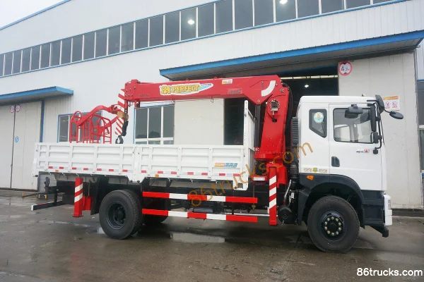 Dongfeng Yuhu 180 hp 4X2(6 wheels) 5.8m Truck-mounted Crane (DFC5168JSQGL3) Exterior