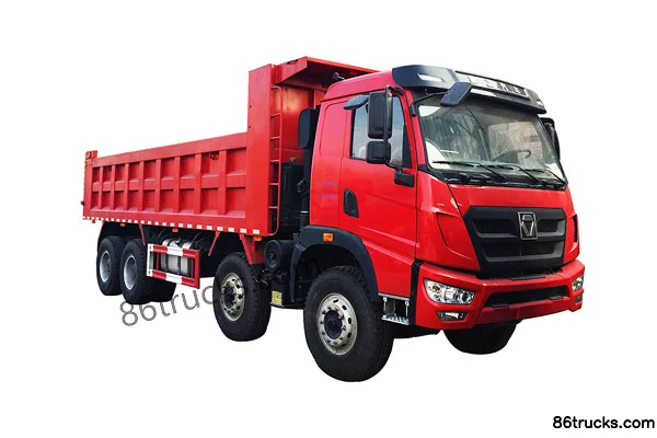 XCMG Qilong T-Series 310hp 8X4(12 wheels) 7.2m Dump Truck Exterior