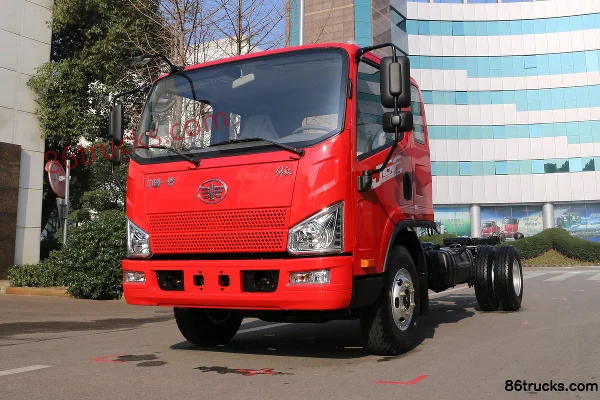 FAW Jiefang J6F 150 ch 4X2(6 roues) châssis de camion léger à ridelles, cabine avec couchette 4,85 m Extérieur (3) | 86Trucks