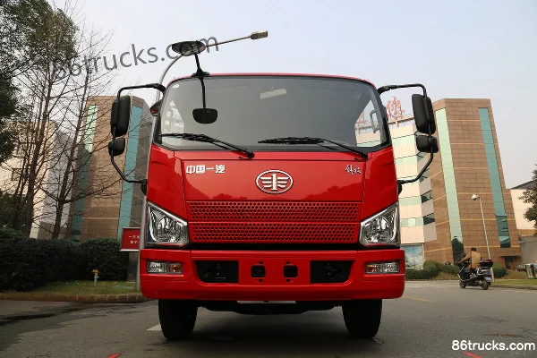 FAW Jiefang J6F 150 ch 4X2(6 roues) châssis de camion léger à ridelles, cabine avec couchette 4,85 m Extérieur (2) | 86Trucks