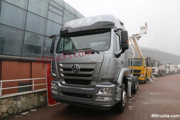 Sinotruk Hohan J7G Heavy Truck 430 hp 6X4(10 wheels) LNG Tractor Truck (Ratio 3.7) Exterior (3) | 86Trucks
