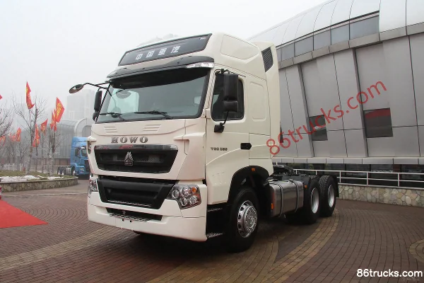 Sinotruk HOWO T6G Heavy Truck 380 hp 6X4(10 wheels) Tractor Truck Exterior (3) | 86Trucks