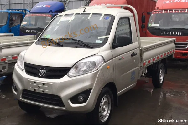 Foton Gatu T3 1.3L 87 hp 4X2(6 wheels) Gasoline 2.8m Single Row Flatbed Micro Truck Exterior